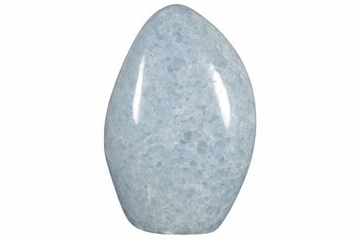 Polished, Free-Standing Blue Calcite - Madagascar #220343